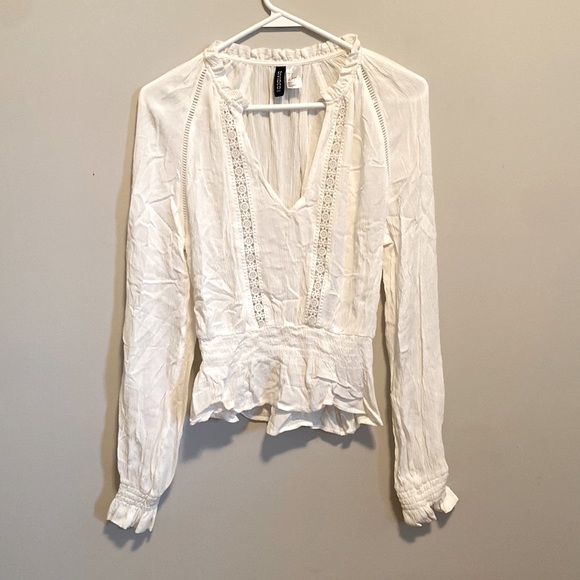 H&M white blouse - Picture 1 of 2